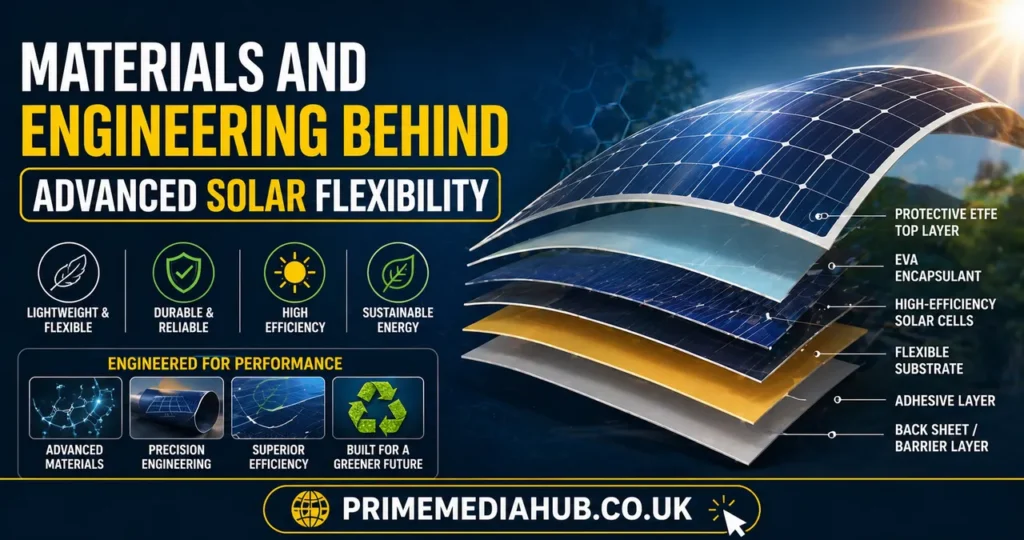 Materials and Engineering Behind Advanced Solar Flexibility