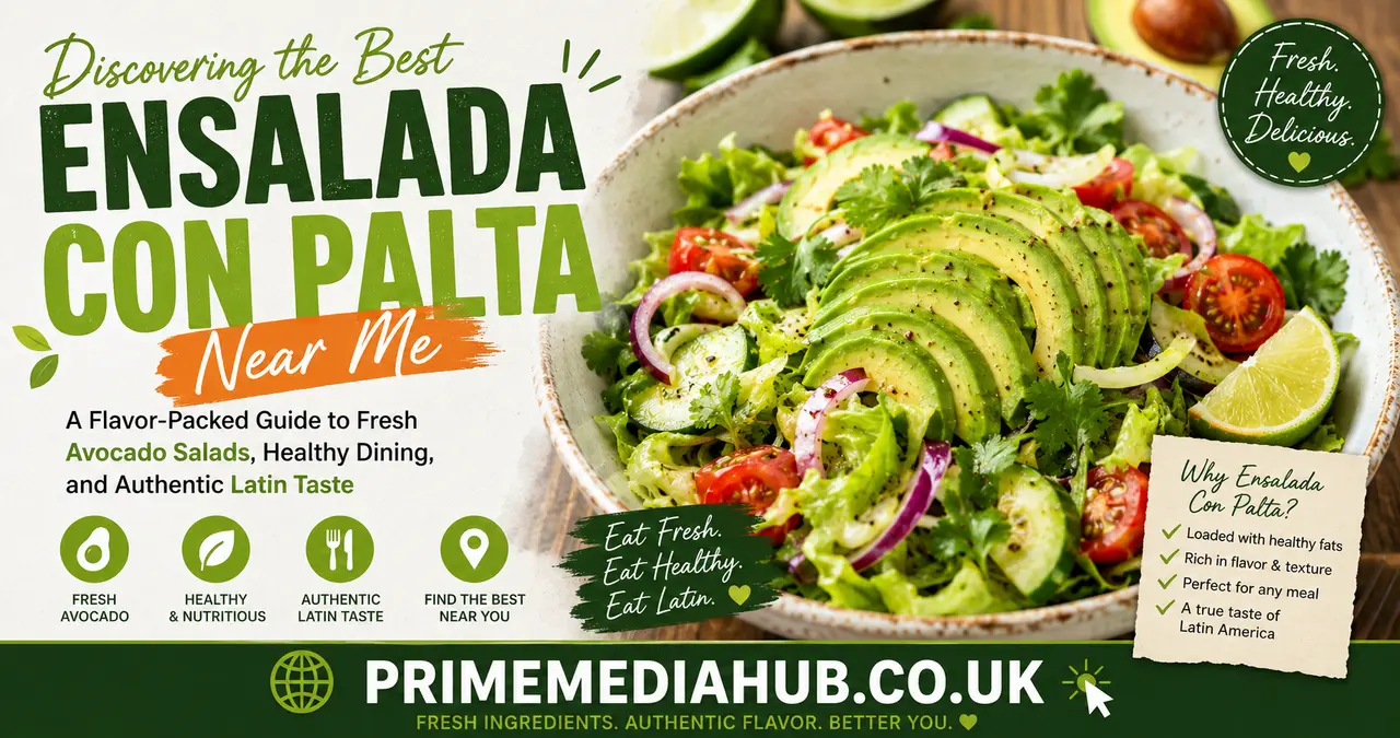Discovering the Best Ensalada Con Palta Near Me: A Flavor-Packed Guide to Fresh Avocado Salads, Healthy Dining, and Authentic Latin Taste