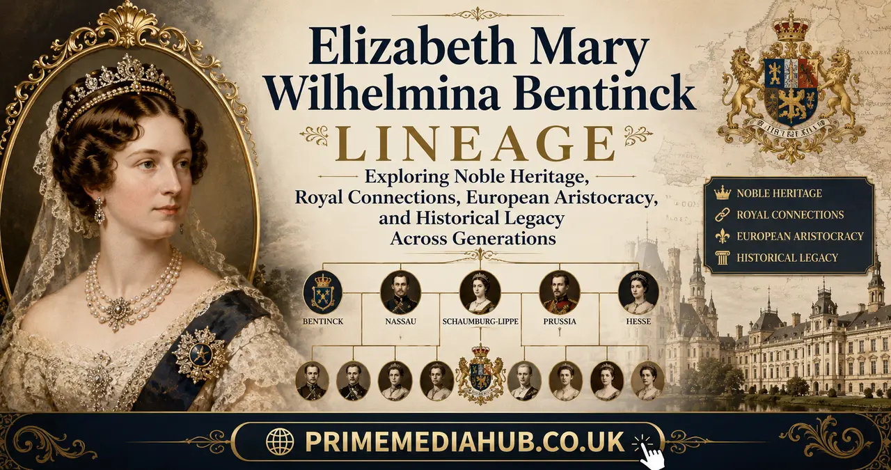 Elizabeth Mary Wilhelmina Bentinck Lineage
