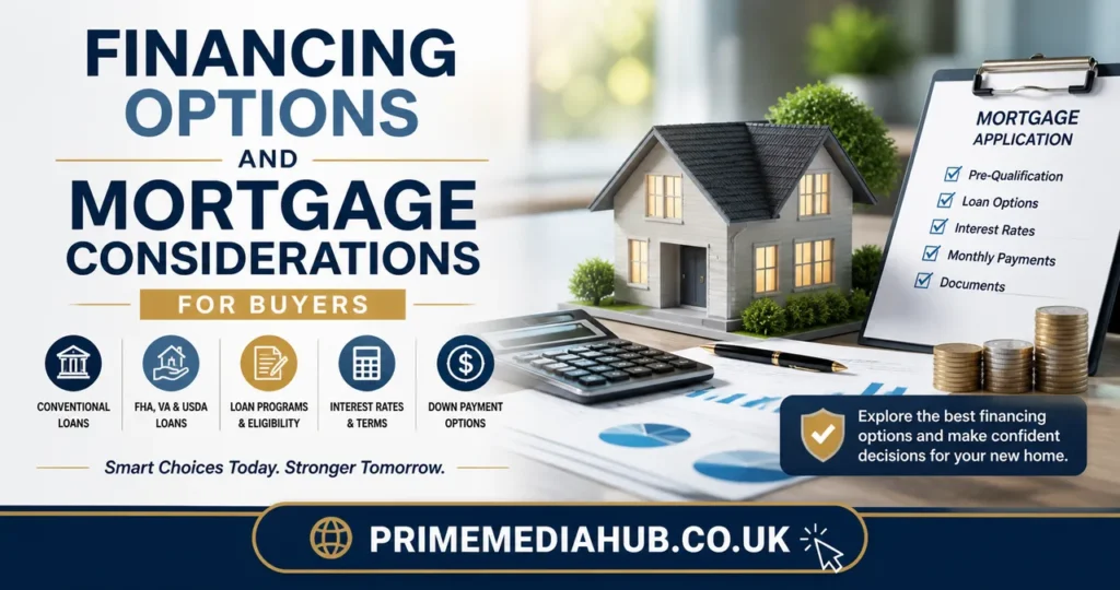 Financing Options and Mortgage Considerations for Buyers