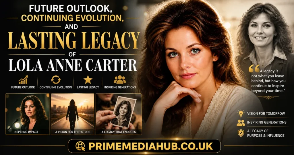 Future Outlook, Continuing Evolution, and Lasting Legacy of lola anne carter