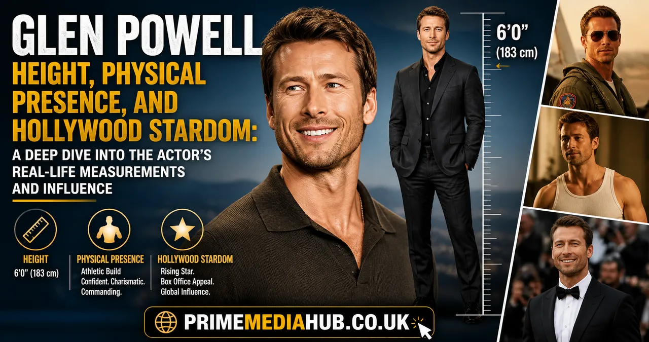 Glen Powell Height