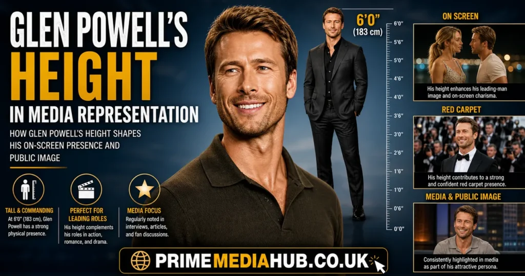 Glen Powell’s Height in Media Representation