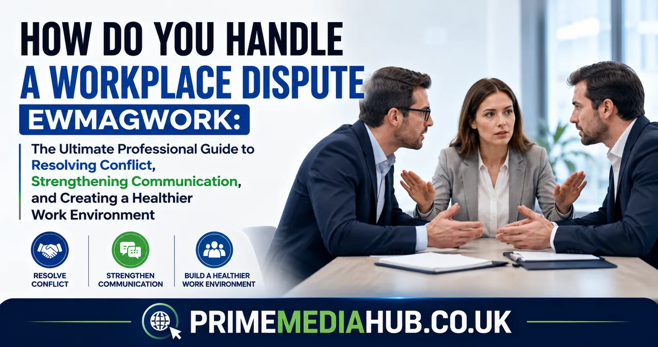 How Do You Handle a Workplace Dispute Ewmagwork: The Ultimate Professional Guide to Resolving Conflict, Strengthening Communication, and Creating a Healthier Work Environment 1 How Do You Handle a Workplace Dispute Ewmagwork