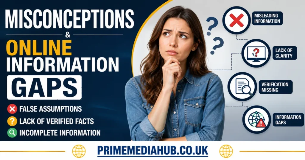 Misconceptions and Online Information Gaps