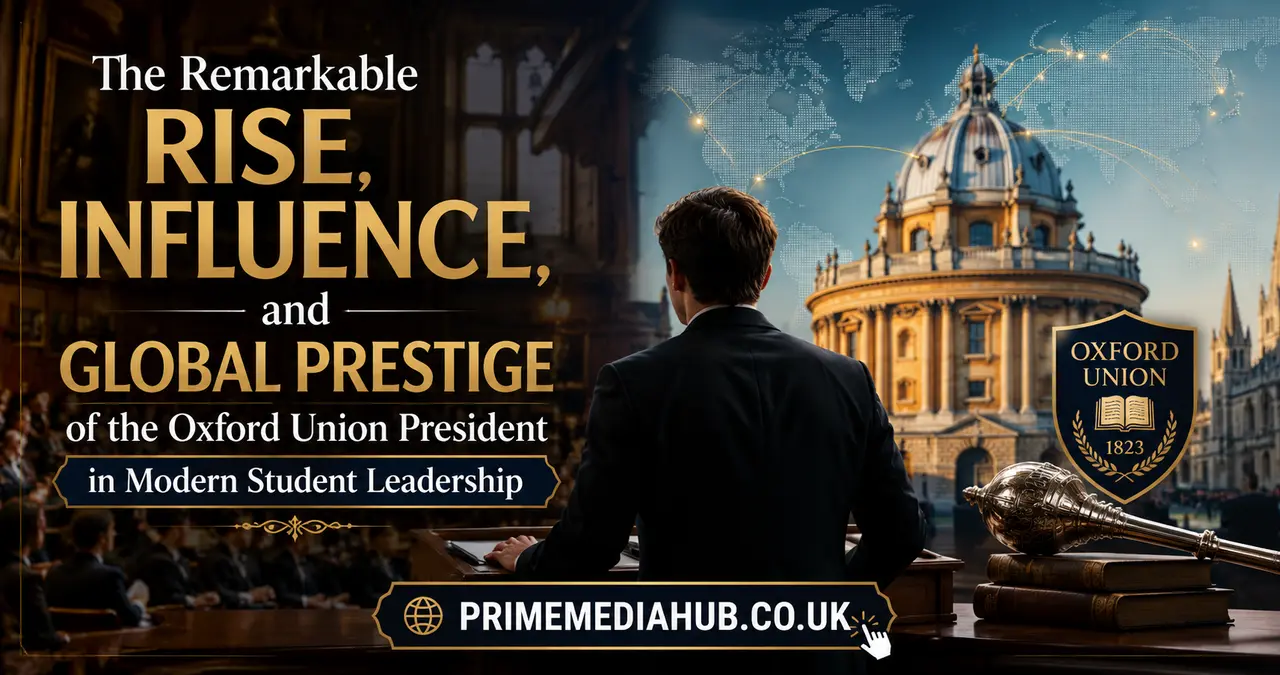 The Remarkable Rise, Influence, and Global Prestige of the Oxford Union President in Modern Student Leadership