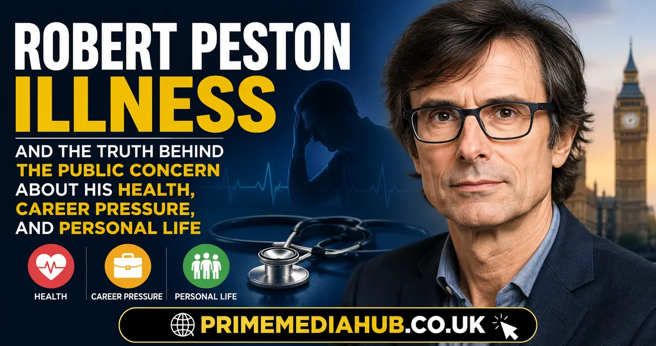 Robert Peston Illness