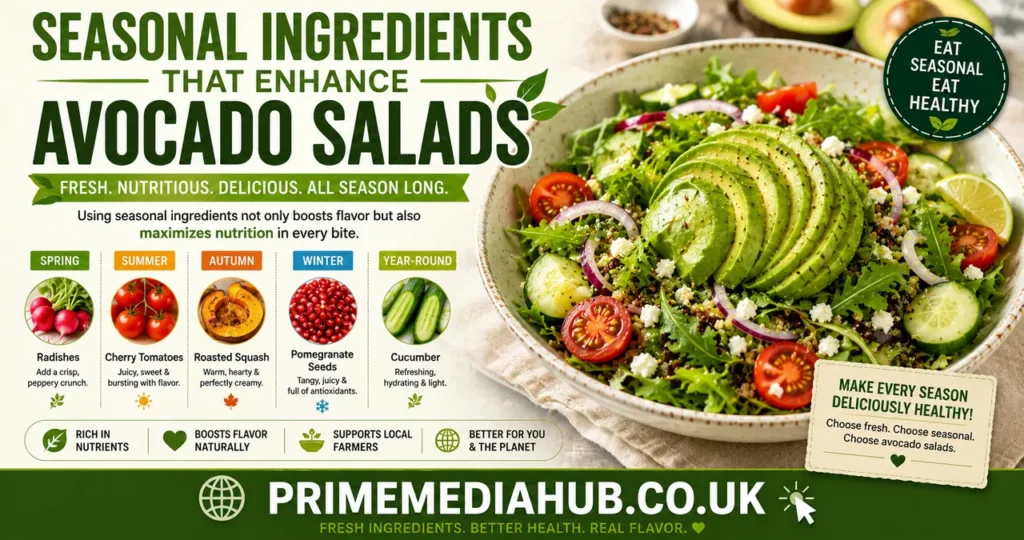Seasonal Ingredients That Enhance Avocado Salads