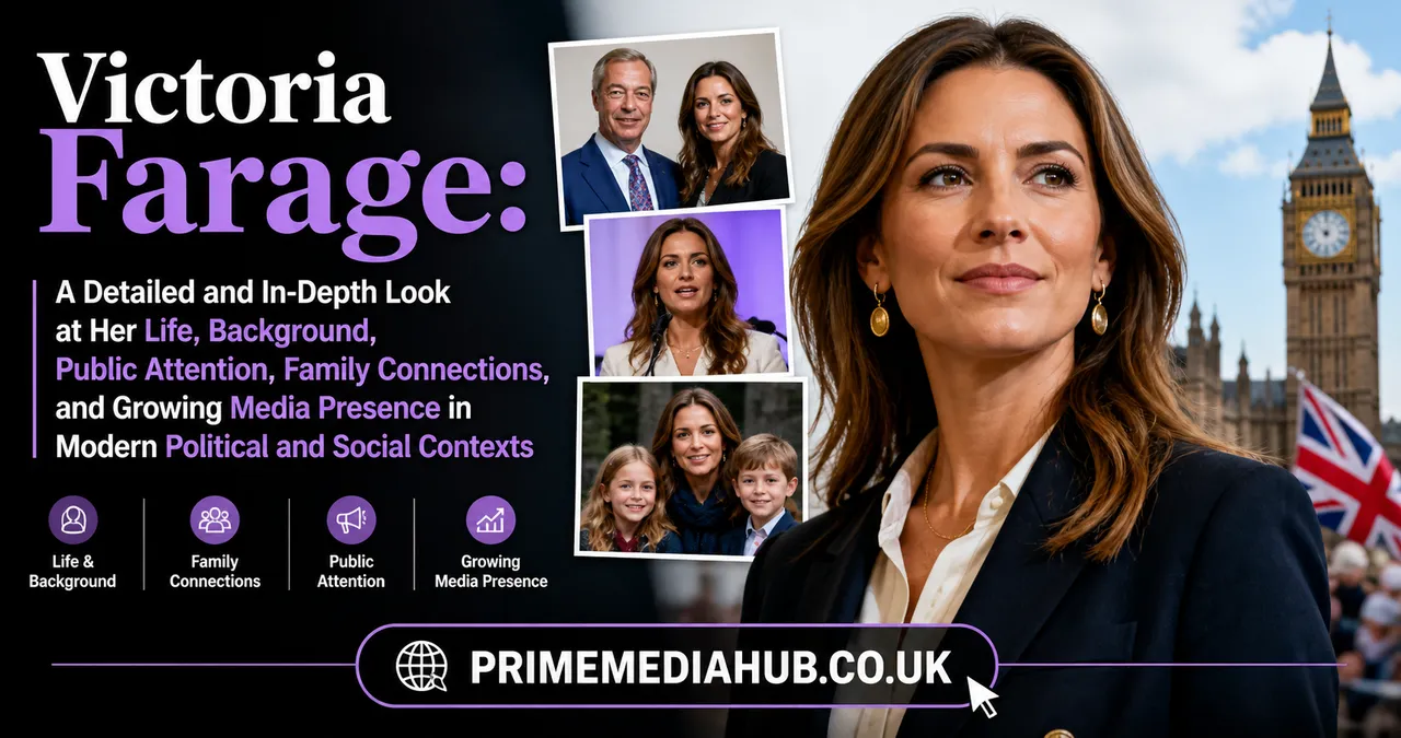 Victoria Farage: A Detailed and In-Depth Look at Her Life, Background, Public Attention, Family Connections, and Growing Media Presence in Modern Political and Social Contexts