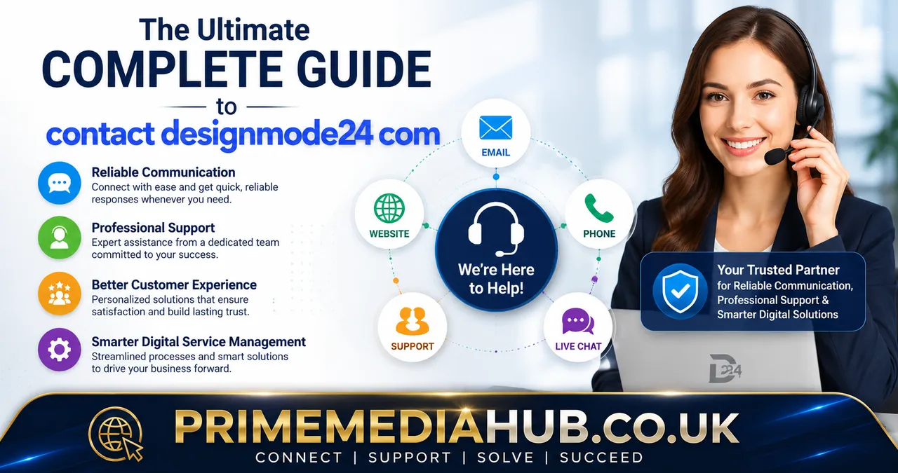 The Ultimate Complete Guide to contact designmode24 com for Reliable Communication, Professional Support, Better Customer Experience, and Smarter Digital Service Management 3 contact designmode24 com