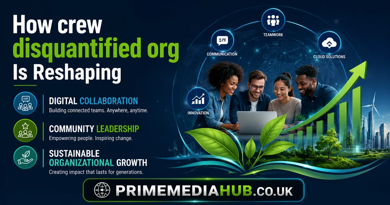How crew disquantified org Is Reshaping Digital Collaboration, Community Leadership, and Sustainable Organizational Growth 3 crew disquantified org