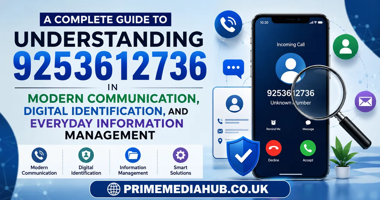 A Complete Guide to Understanding 9253612736 in Modern Communication, Digital Identification, and Everyday Information Management