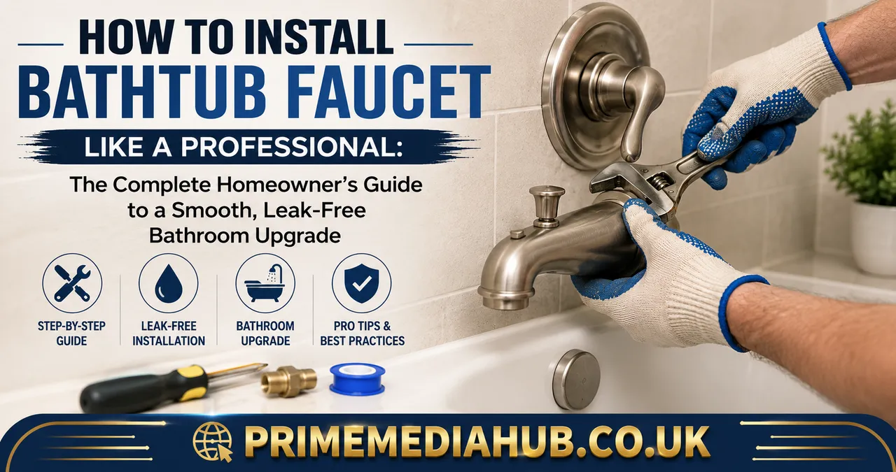 How to Install Bathtub Faucet Like a Professional: The Complete Homeowner’s Guide to a Smooth, Leak-Free Bathroom Upgrade 3 How to Install Bathtub Faucet