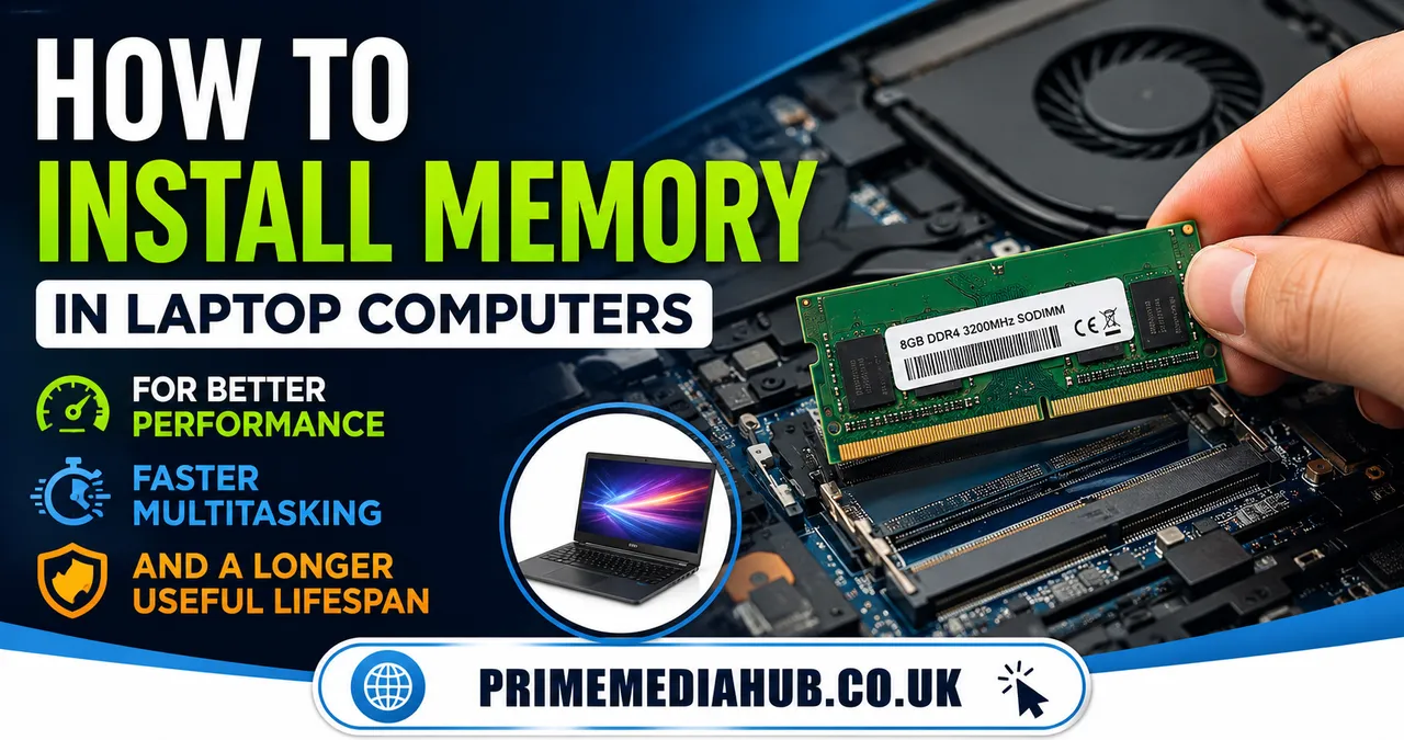 How to Install Memory in Laptop