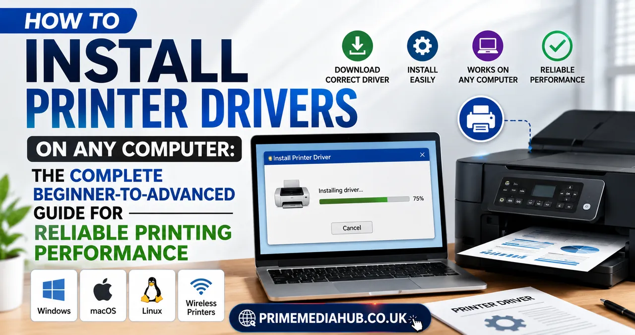 How to Install Printer Drivers on Any Computer: The Complete Beginner-to-Advanced Guide for Reliable Printing Performance 1 How to Install Printer Drivers