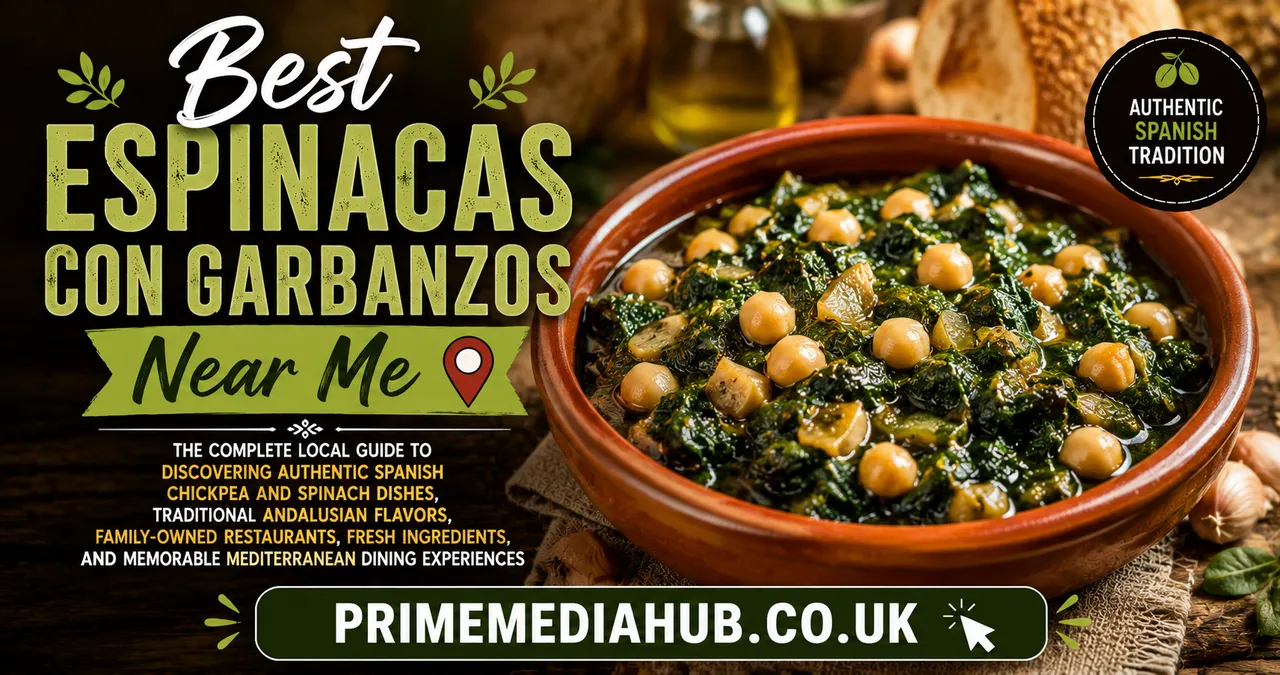 Best Espinacas Con Garbanzos Near Me