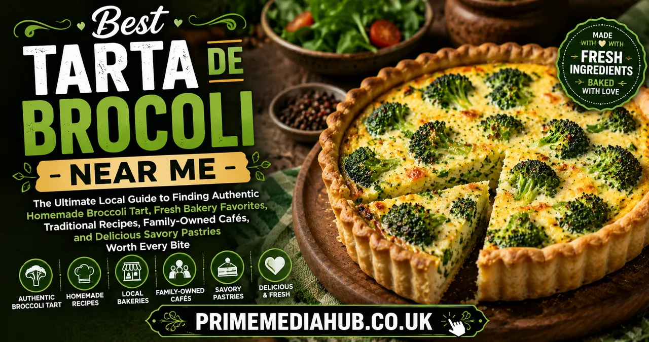 Best Tarta de Brocoli Near Me: The Ultimate Local Guide to Finding Authentic Homemade Broccoli Tart, Fresh Bakery Favorites, Traditional Recipes, Family-Owned Cafés, and Delicious Savory Pastries Worth Every Bite 2 Best Tarta de Brocoli Near Me
