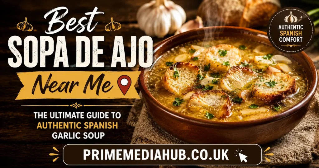 Where to Find the Best Sopa de Ajo Nearby