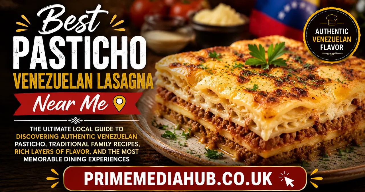 Best Pasticho Venezuelan Lasagna Near Me