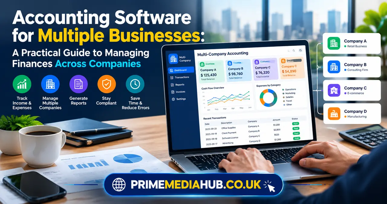 Accounting Software for Multiple Businesses: A Practical Guide to Managing Finances Across Companies 4 Accounting Software for Multiple Businesses